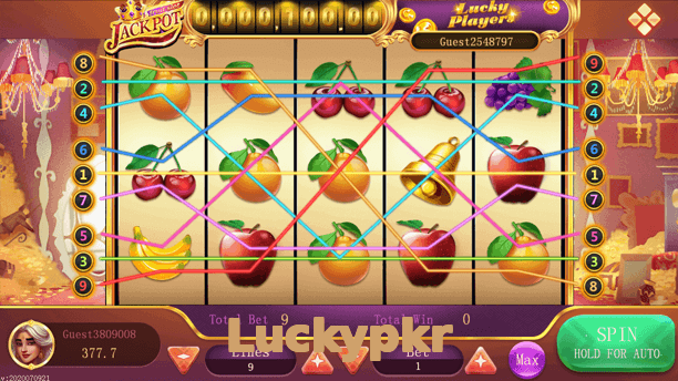 Luckypkr game app for Pakistan players
