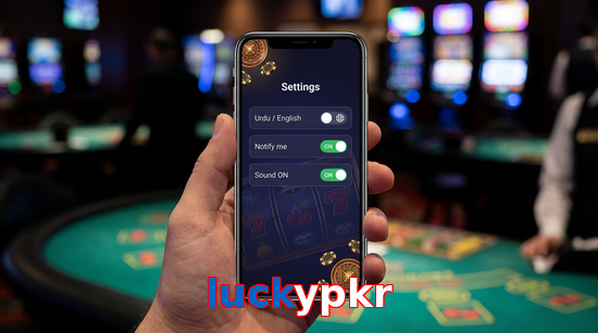 Game list for Luckypkr app section