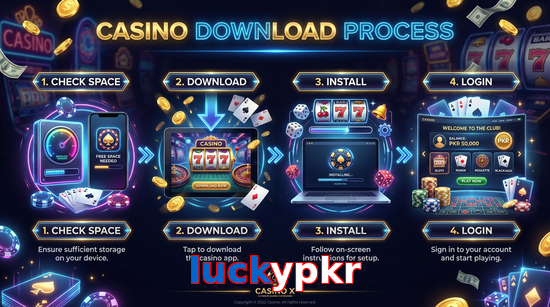 Game list for Luckypkr download section