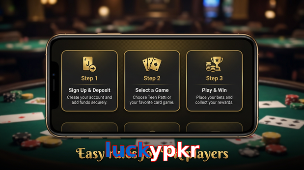 Game list for Luckypkr game section