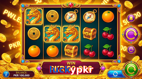 Main screen of Luckypkr pg page for PK players